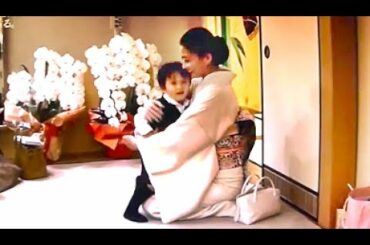 【千穐楽】勸玄くん初お目見得＜扇子を置いて立派にご挨拶＞2015年11月25日