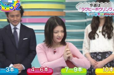 川島海荷 奇跡の投球