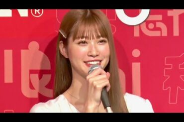 生見愛瑠“めるる”ワールド全開！今年を表す漢字は虹(レインボー)／EDWIN JERSEYS CM発表イベント動画