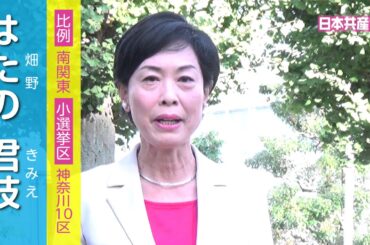 はたの君枝／比例　南関東・神奈川１０区
