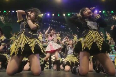 HKT48 メロンジュース AKB移籍後の中西智代梨が乱入ver. 笑