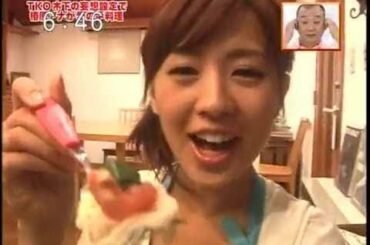 ★女子アナ★アナバン！ 中野カメラマン妄想撮影会＆椿原アナ愛の手料理