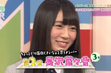 【欅坂46】長沢菜々香 の可愛さに癒される動画