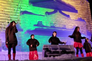 第７０回さっぽろ雪まつり.大通り５丁目 毎日氷の広場「monogatari」2019年2月9日(土)