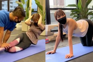 【第2弾】鷲見玲奈アナのパーソナルトレーニング