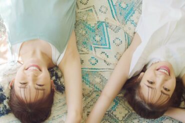 横田真悠＆久間田琳加、元気に腕出し＆美脚見せ！初の姉妹役挑戦　「ミュゼプラチナム」新CM