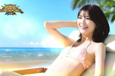 “キラメイピンク”工藤美桜、水着姿で男性からお誘い受ける「いいよ！」　スマホゲーム『ライズオブキングダム―万国覚醒― (ライキン) 』新TVCM