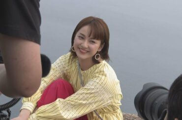 女優の平祐奈さん宇野港で撮影　アフターコロナの旅行先として…雑誌で紹介【岡山・玉野市】 (22/06/20 18:00)