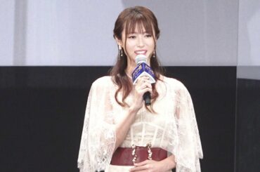 深田恭子、“適応障害”から復帰後初公の場　観客の温かい拍手に笑顔「すごくドキドキ」 『劇場版 ルパンの娘』完成披露舞台挨拶