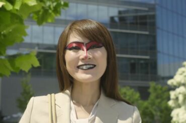 【広島県】がん検診一斉受診月間ポスター撮影時のひとこま#3 (久保田夏菜さん)