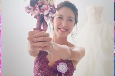 小澤陽子アナのドレス姿が可愛いすぎ！