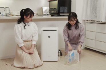 私たちがおすすめします。（除加湿空気清浄機）by 堀くるみ ＆ 清井咲希