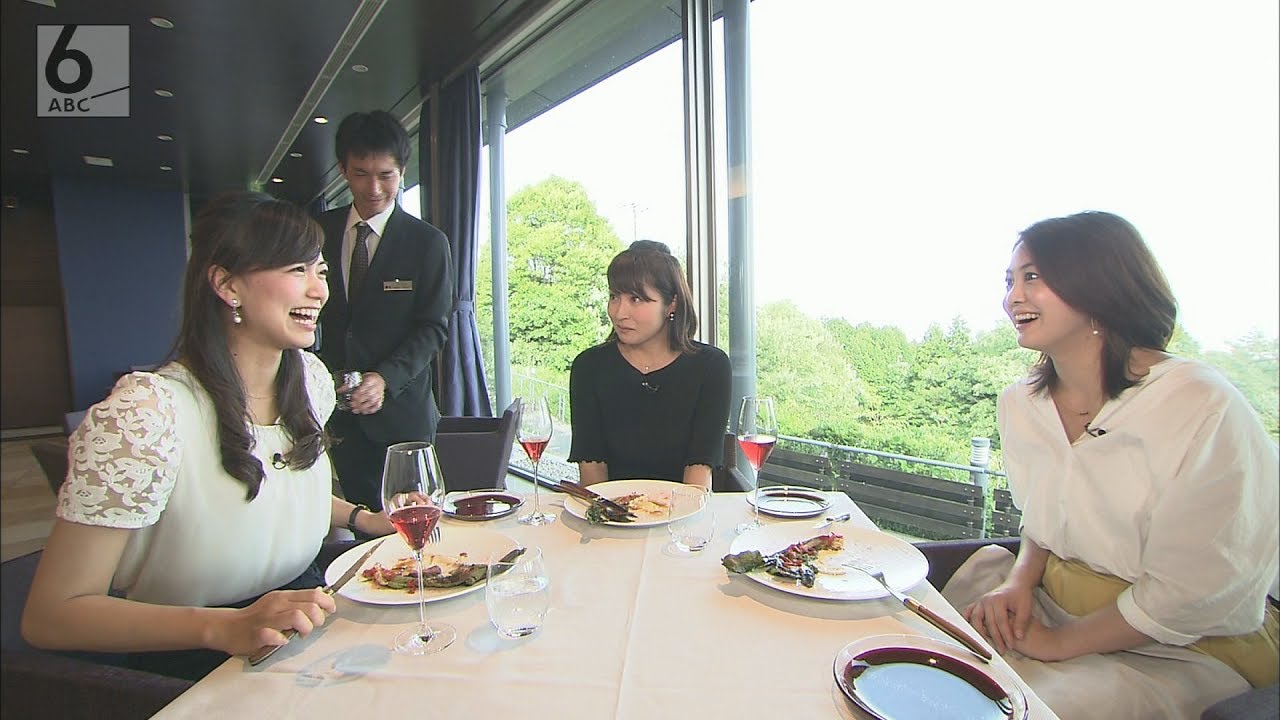 塚本・斎藤・川添が行く!ABCアナ3姉妹旅③「星野リゾートで絶品!超豪華ディナー」 塚本・斎藤・川添が行く!ABCアナ3姉妹旅③「星野リゾートで絶品!超豪華ディナー」