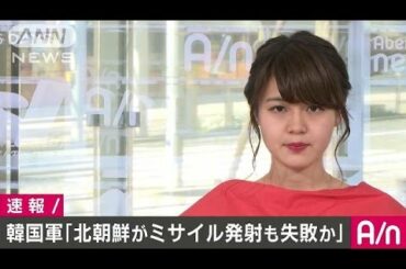 北朝鮮が東部の新浦付近からミサイル発射も失敗か(17/04/16)