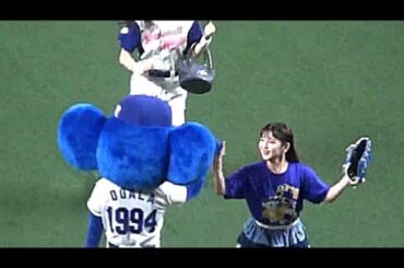 20190727 SKE赤堀君江、スピードボール･コンテストに挑戦！