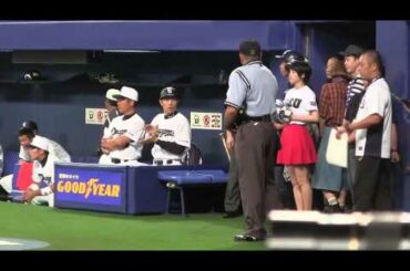 清野菜名『TOKYO TRIBE』始球式@ナゴヤドーム