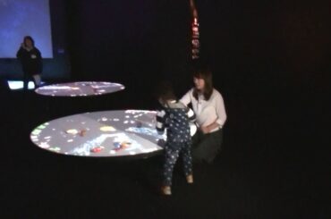 入場＆河野未来アナと★内覧会★チームラボアイランド【春翔３歳】学ぶ！未来の遊園地｜愛媛松山【雑貨屋Lea Mahalo】看板息子 のコピー