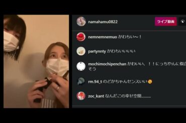 ZOCメンバーが西井万理那の誕生日をホテルでお祝い（2021年８月22日）