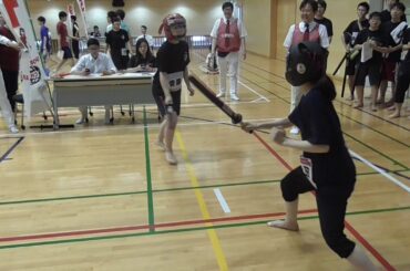 新人女子小太刀　ti093齊藤瑞貴　ja020山田桃子 2