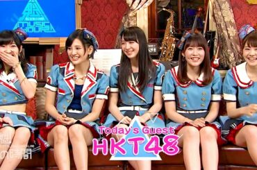 【Full HD 60fps】 魁！音楽の時間 HKT48 西内まりや (2015.4.27)