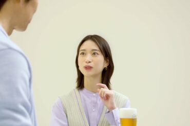堤真一、森川葵の“本音”にショック！　大橋未歩は芋ロック派　「キリン一番搾り生ビール」テレビCM