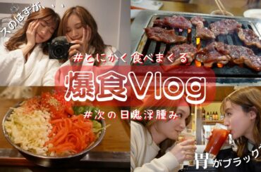 【爆食い】ホカンスのはずが食べまくりVlogに…🍖