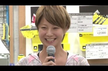 田中美保「楽しく完走したい」　フルマラソンに初挑戦　(1)