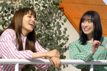 川口春奈&福原遥、可愛すぎる姉妹役でCM初共演！　『シンポテト』の新TV-CM「はるなとはるか」篇 「NEW塩」 Ver.＆メイキング