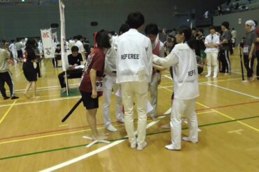 新人女子長剣フリー td084中田紗楽　ja020山田桃子