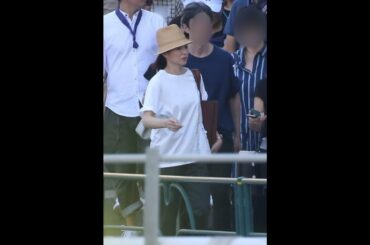 篠原涼子、内田恭子アナほか　運動会参観ママたちの写真