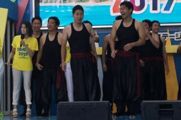 【公式】THE ODAIBA 2019 オープニングセレモニーで放水ドッキリ！