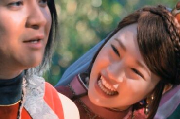 織ちゃん(川栄李奈)の笑顔が怖いって！／au三太郎CM「ペアルック篇」30秒+メイキング