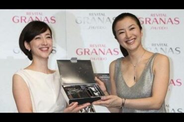 滝川クリステルと鈴木京香、資生堂ＣＭに登場