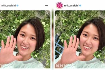 「あさイチ」近江友里恵アナ、イヤリングは「0」「3」で「おーみ」