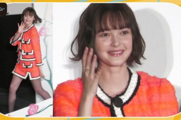 玉城ティナ、超ミニ丈セットアップで美脚全開！　ド派手衣装オーダー「私だけ」と照れ笑い　映画「恋のいばら」完成披露試写会