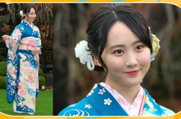 本田望結、晴れ着撮影会参加10回目「七五三用から大人の着物に」成長実感　大学進学、フィギュア両立の思いも