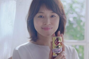 石田ゆり子がカメラに向かって話しかける「ありがとう。お疲れ様です」　『キリン ファイア』Web動画 事前予告動画