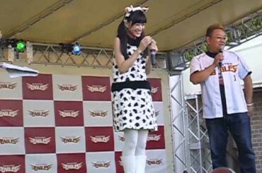 「あまちゃん」小野寺薫子役　優希美青　掛け声　ＧＭＴ５　地元に帰ろう　楽天ステージライブ