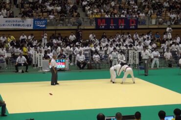 2016年IH 柔道 女子 52kg級 1回戦 清水弘美（大垣日大）vs 吉田晴香（喜桐桜）