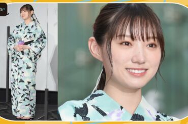 元NMB48太田夢莉、涼しげ浴衣で爽やかに　ツインテールでキュート＆個性をプラス