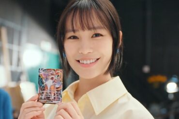 南沙良、めちゃめちゃ悩んで選んだポケモン！松丸亮吾に褒められる／ポケモンカードゲームCM＋メイキング＋インタビュー