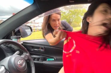 煽り運転してきたクソババアと駐車場で大喧嘩になった妹