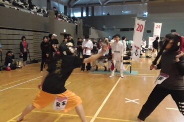 有級女子小太刀 ja020山田桃子　jb007安本百合恵