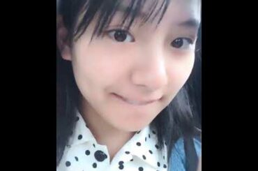 後藤楽々 SKE48 今お仕事に向かってる車の中だよ〜〜ん。なんの髪型にしようかな 。2017.08.14