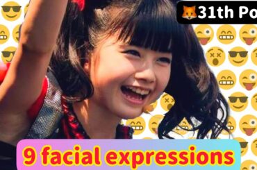 【#31🦊BABYMETAL】水野由結の9つの表情 - YUIMETAL's 9 facial expressions