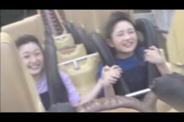 固まるやなみん ＆ 余裕のかりんちゃん