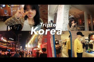 【vlog】私が絶対におすすめしたい韓国のカフェ洋服屋さん🇰🇷  人生初の梨泰院ではヤバいことに...?【DAY2】