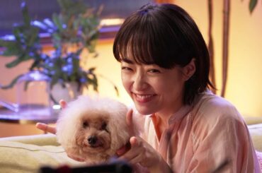 井上真央、“愛犬”抱えキュートなダブルピース披露／日ごろ続けてきてよかったと感じたことは？　カゴメ「ラブレダブル」新CM＆インタビュー