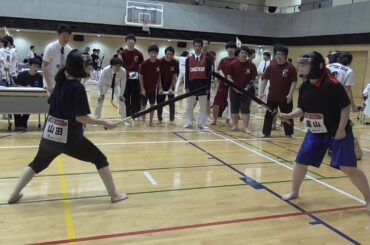 新人女子長剣フリー　td076窪山琴美　ja020山田桃子