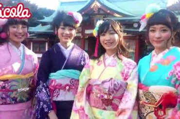 ニコラ2015年2月号 表紙撮影に密着！　岡本夏美・小山内花凜・高嶋芙佳・澤田汐音